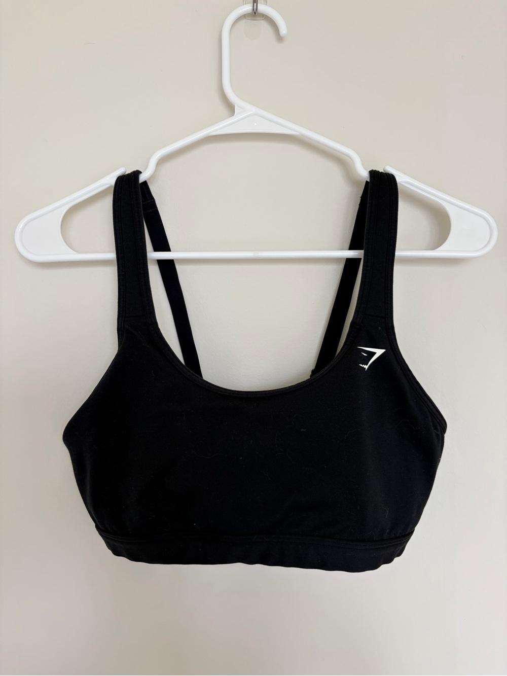 Gymshark Black Double-Strap Sports Bra